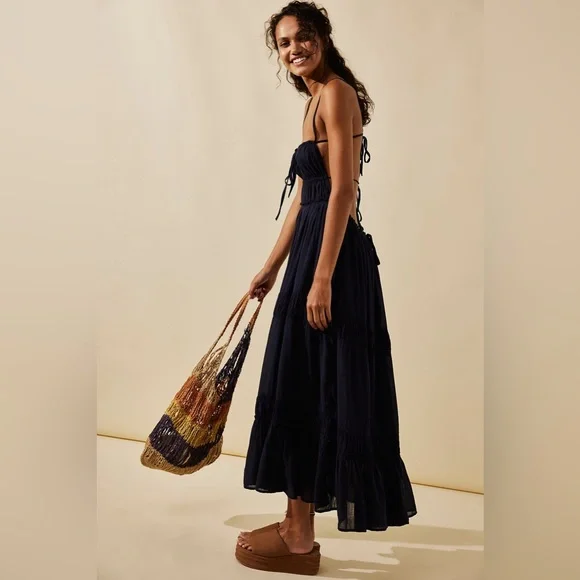 Free People Taking Sides Maxi Dress - Picture 2 of 6